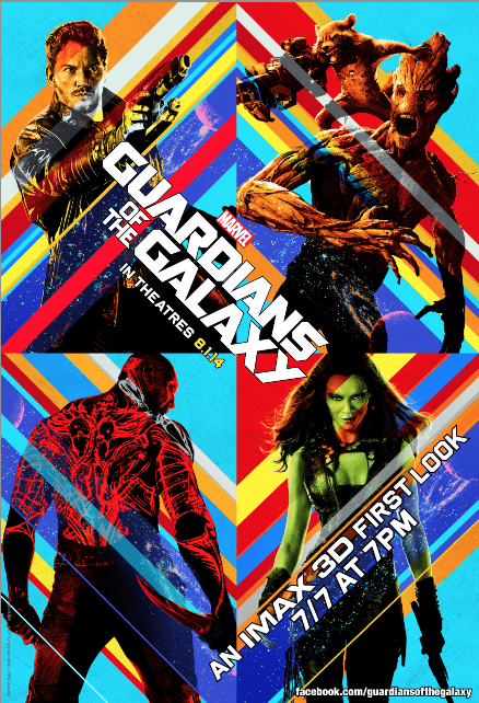 MARVEL AND IMAX GIVE FANS WORLDWIDE A FIRST LOOK AT #GUARDIANSOFTHEGALAXY + Free Poster