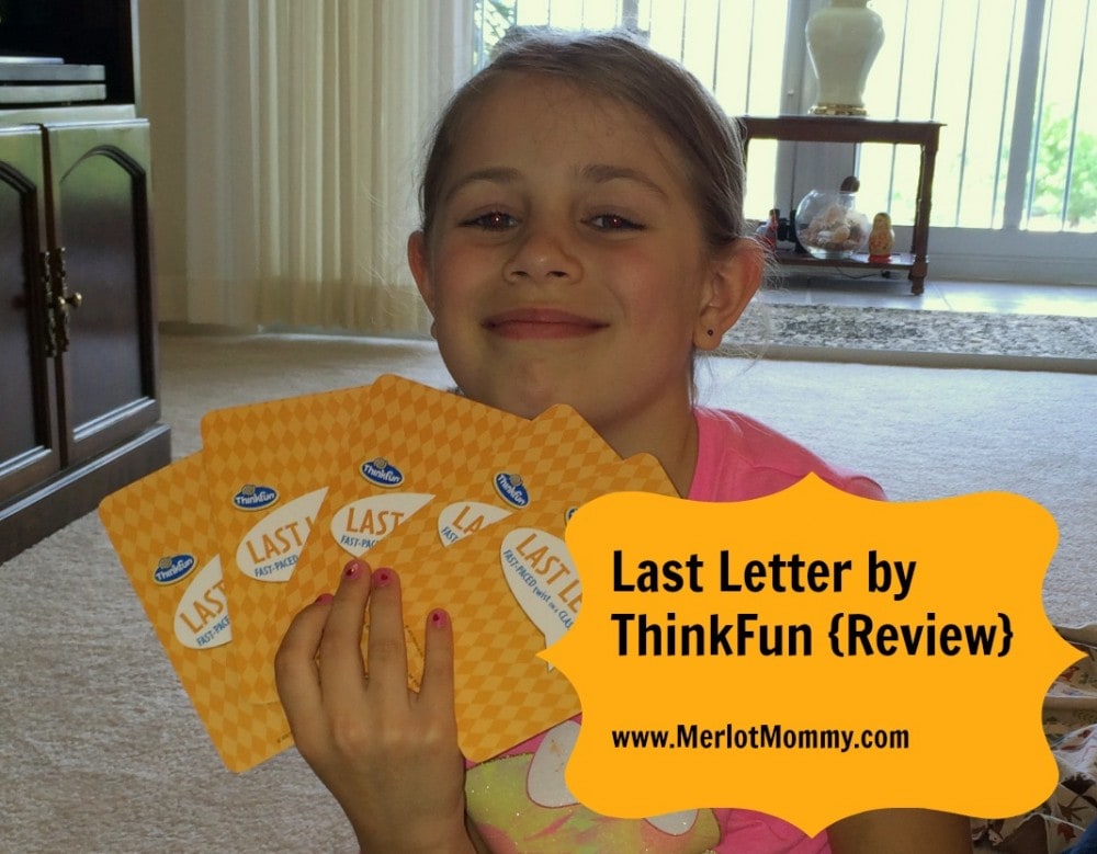 Last Letter by ThinkFun is a Great Game for All Ages {Review}