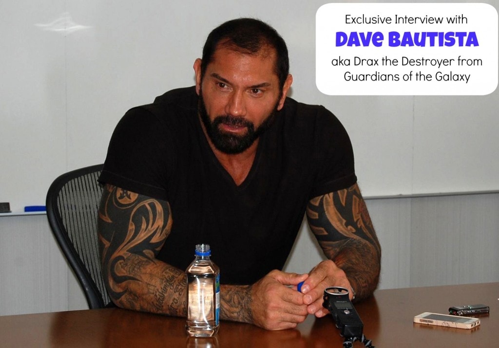 From WWE to “Drax the Destroyer” Exclusive Interview with Dave Bautista #GuardiansoftheGalaxyEvent