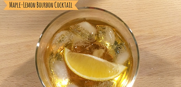 Maple-Lemon Bourbon Cocktail