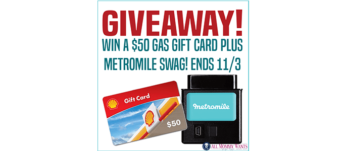 Enter to Win a $50 Gas Card #Giveaway ends 11/3