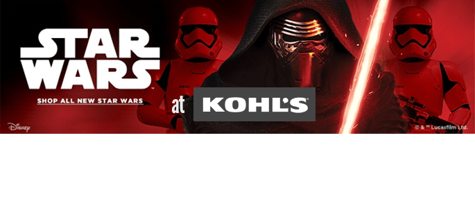 A GEEK DADDY: Kohl's Has The Star Wars Stuff Fans Are Searching For