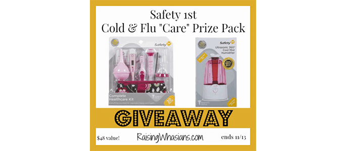 Enter the Safety 1st Care Prize Pack Giveaway ends 11/13