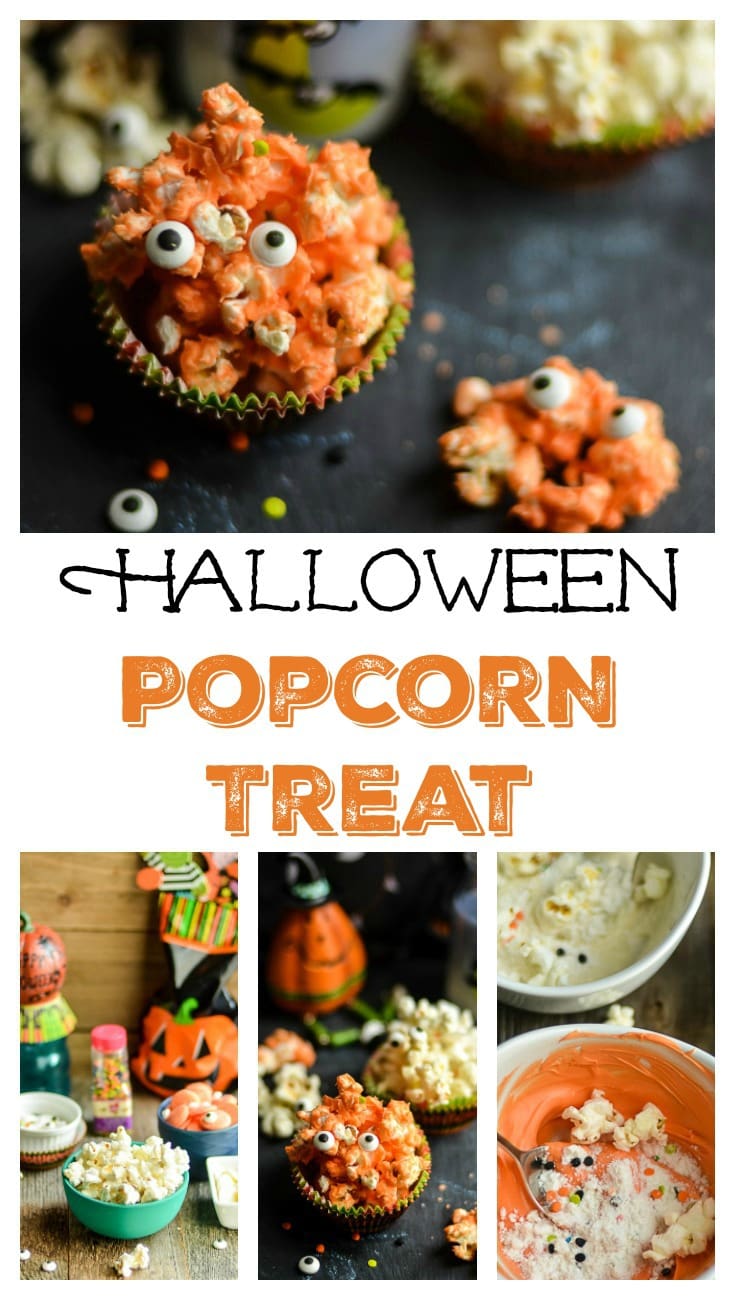 Halloween Popcorn Treats