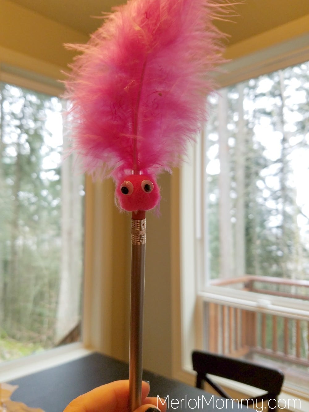 Trolls Craft - Poppy Pencil Topper | Whisky + Sunshine