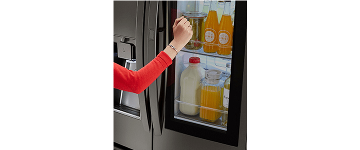 Knock Twice for the New LG Instaview Refrigerator