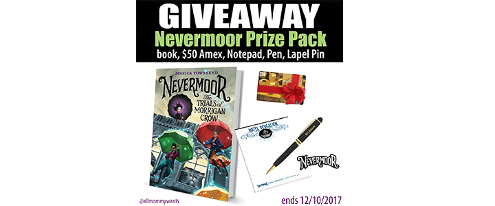 Nevermoor $50 Visa Giveaway