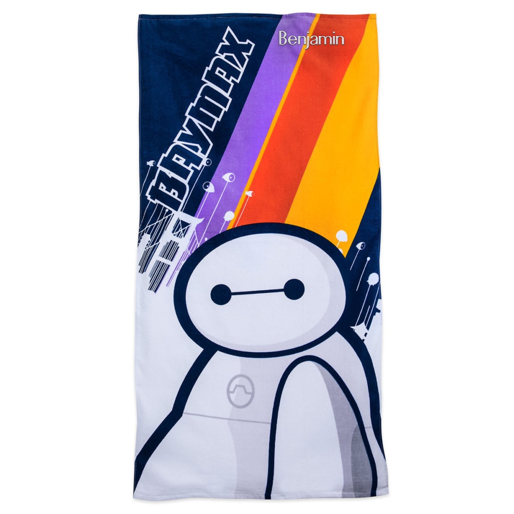 baymax beach towel