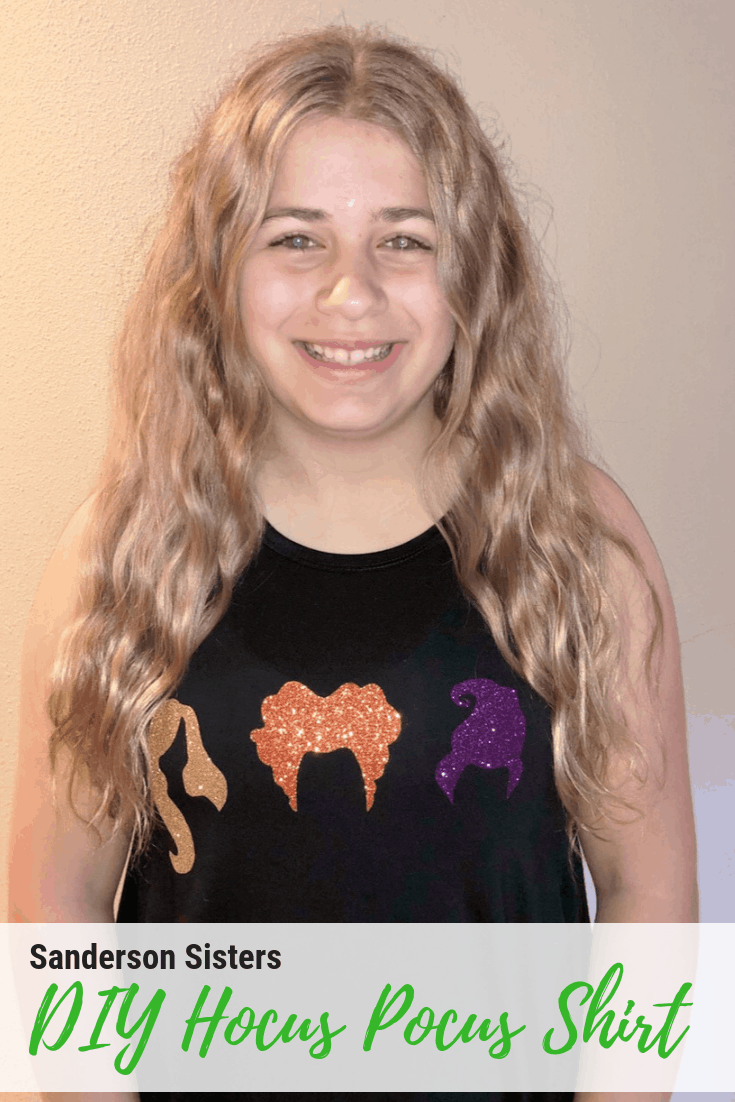 DIY Halloween Decor - Sanderson Sisters Hocus Pocus Shirt