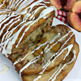 Peach Pull-Apart Bread