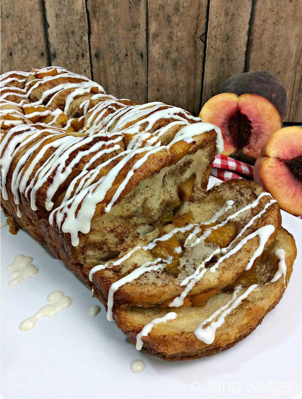 Peach Pull-Apart Bread