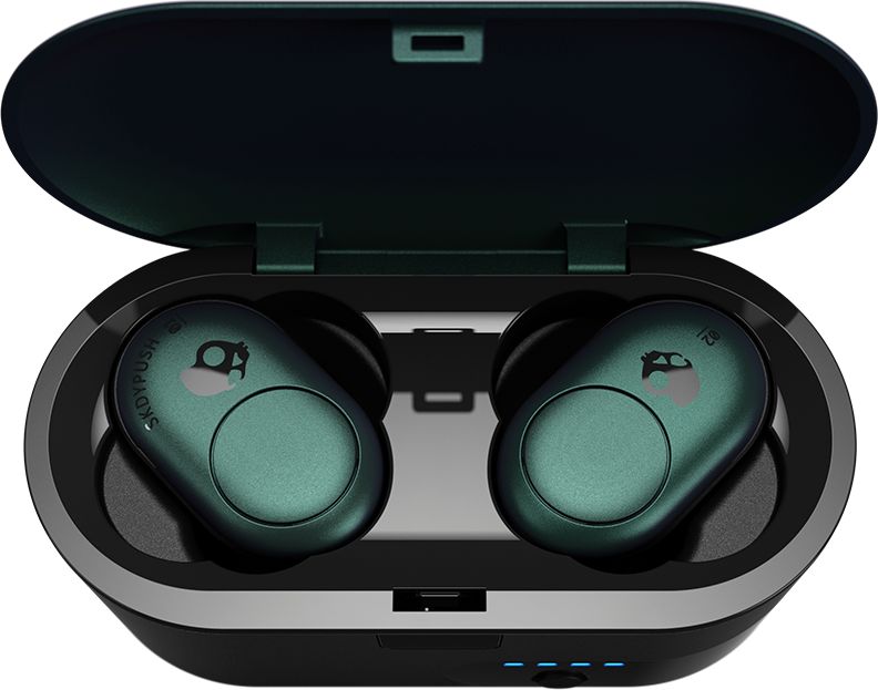 Skullcandy Push Earbuds in charging case