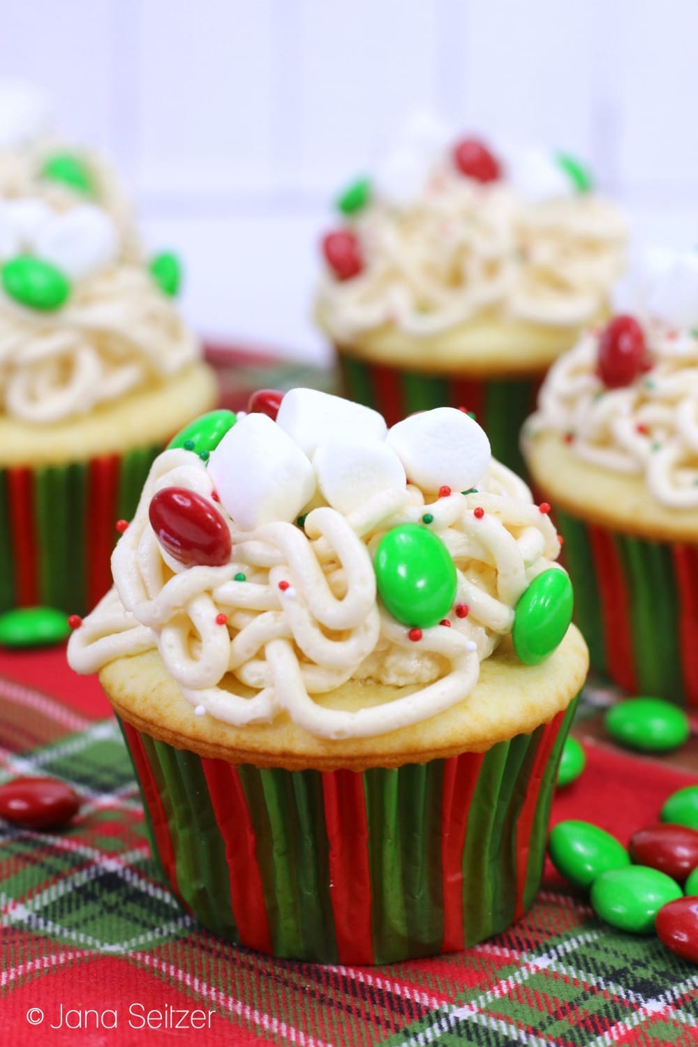 Elf Cupcakes | Whisky + Sunshine