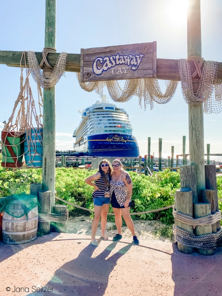 disney castaway cay farewell ship photo