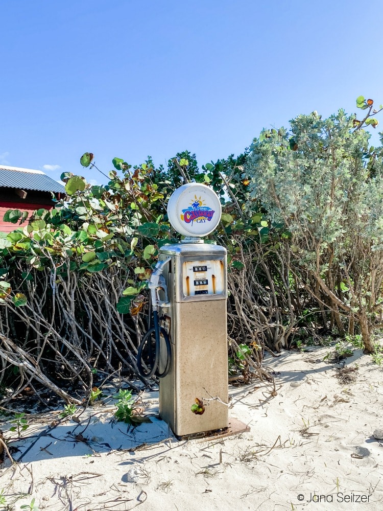 gas pump disney castaway cay