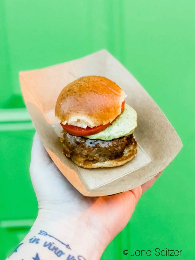 petite impossible burger disneyland food and wine festival