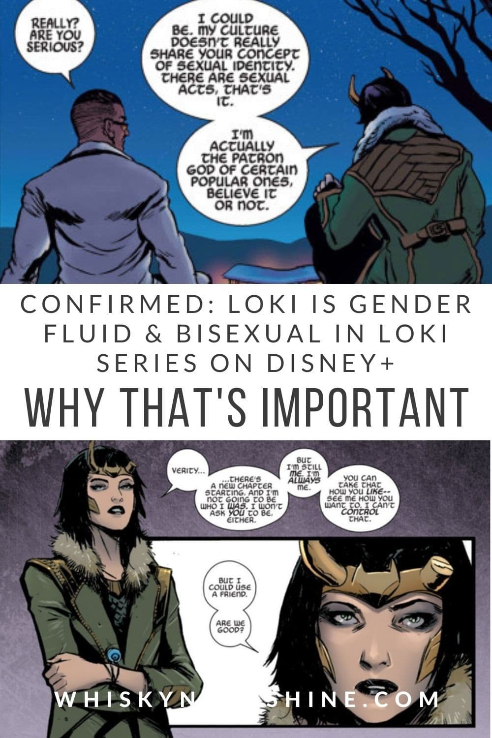 Confirmed: Loki is Gender Fluid and Bisexual in Marvel's Loki series on ...