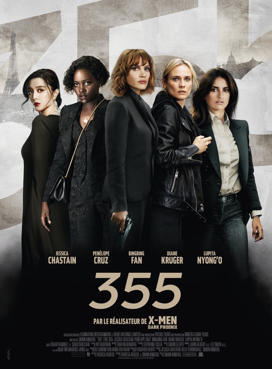 the 355 poster