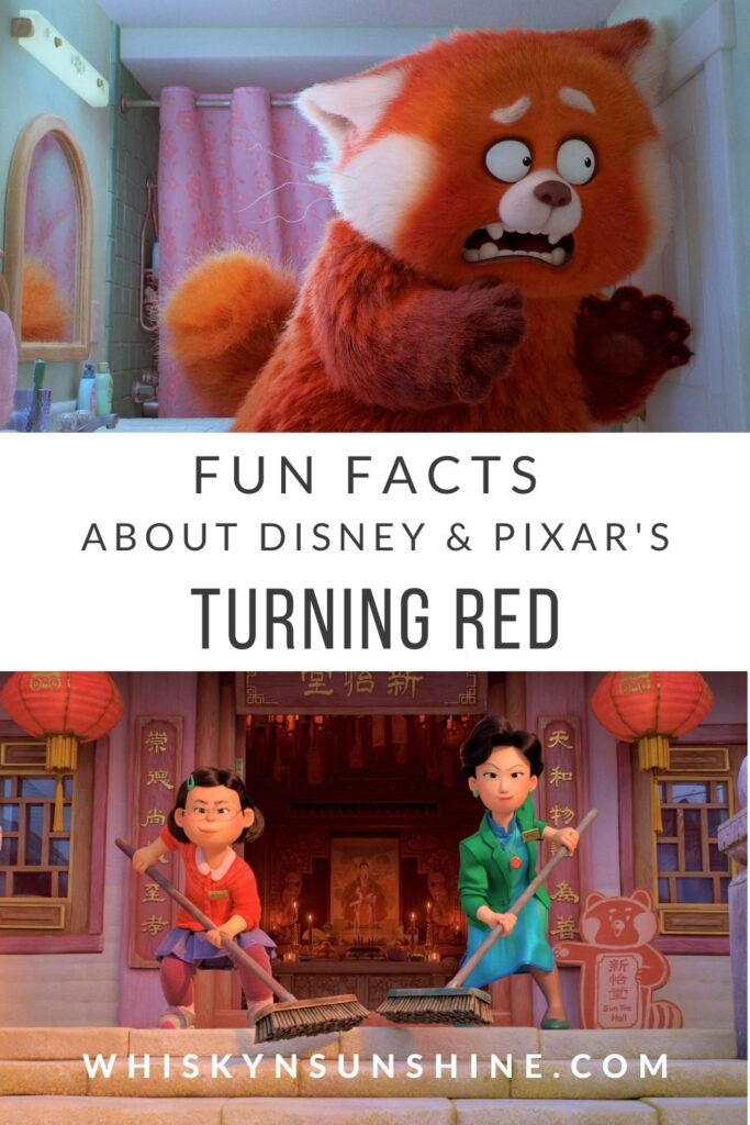 fun facts about turning red