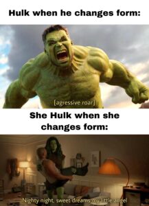 Best She-hulk Memes » Whisky + Sunshine