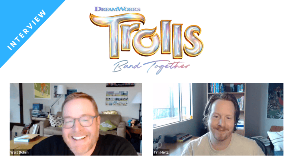 Interview Walt Dohrn and Tim Heitz on Trolls Band Together