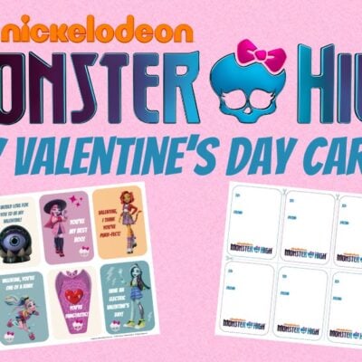 DIY Valentine’s Day Cards Inspired by Monster High