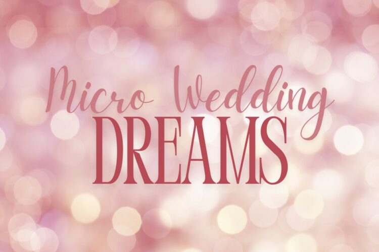 micro wedding dreams